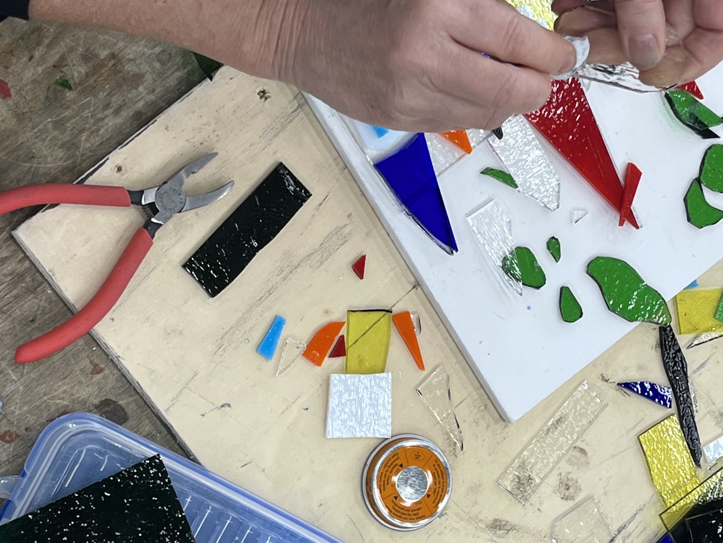 Materialen Glasfusen